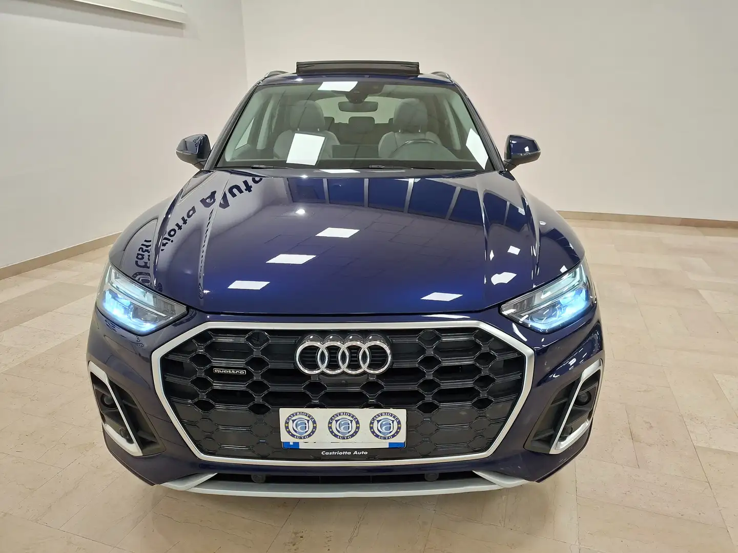 Audi Q5 40 2.0 tdi mhev 12V S line quattro s-tronic Blu/Azzurro - 2