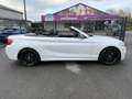 BMW 218 Cabrio 218iA / AUTO / PACK M / CUIR / FULL BOOK Blanc - thumbnail 5