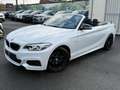 BMW 218 Cabrio 218iA / AUTO / PACK M / CUIR / FULL BOOK Blanc - thumbnail 1