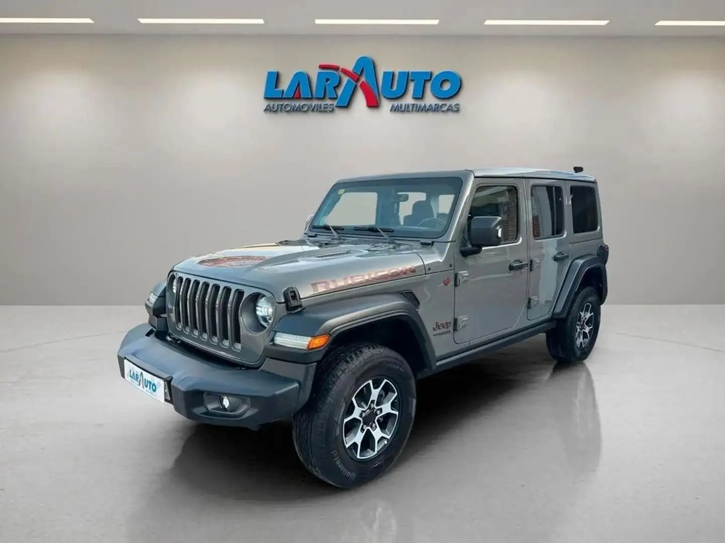 Jeep Wrangler 4p 2.2 CRD Rubicon 8ATX E6D Gris - 2