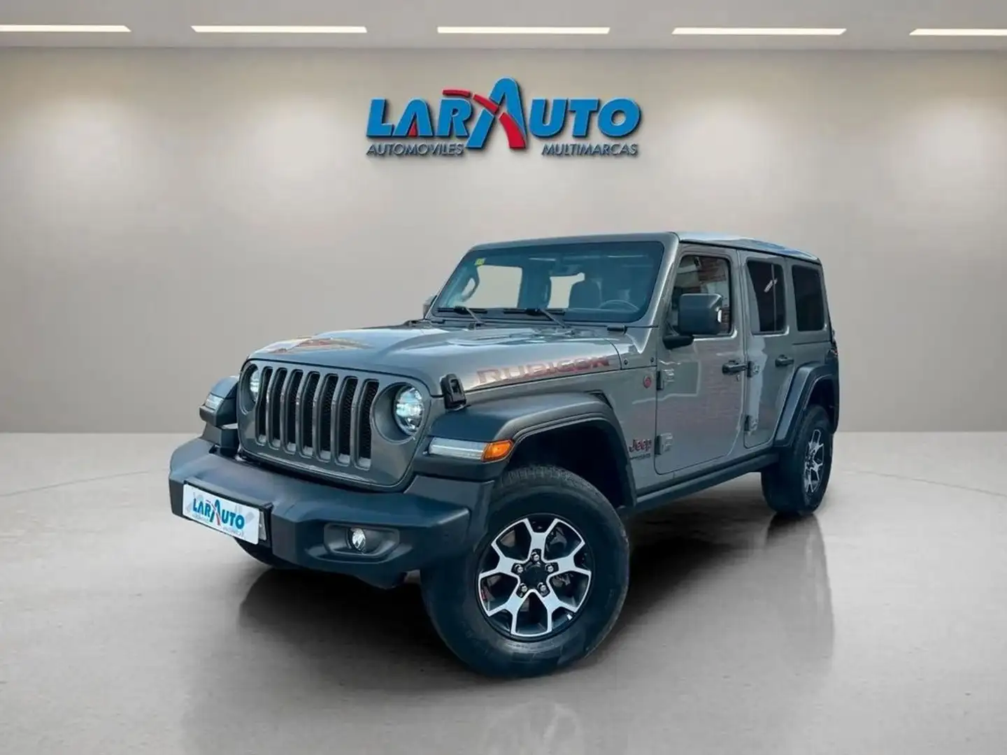 Jeep Wrangler 4p 2.2 CRD Rubicon 8ATX E6D Gris - 1