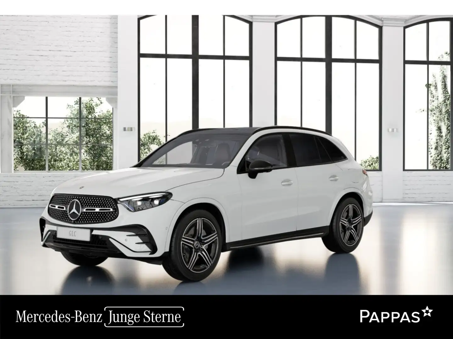 Mercedes-Benz GLC 300 de 4MATIC Totw LED Distr PTS Pano HUD Weiß - 1