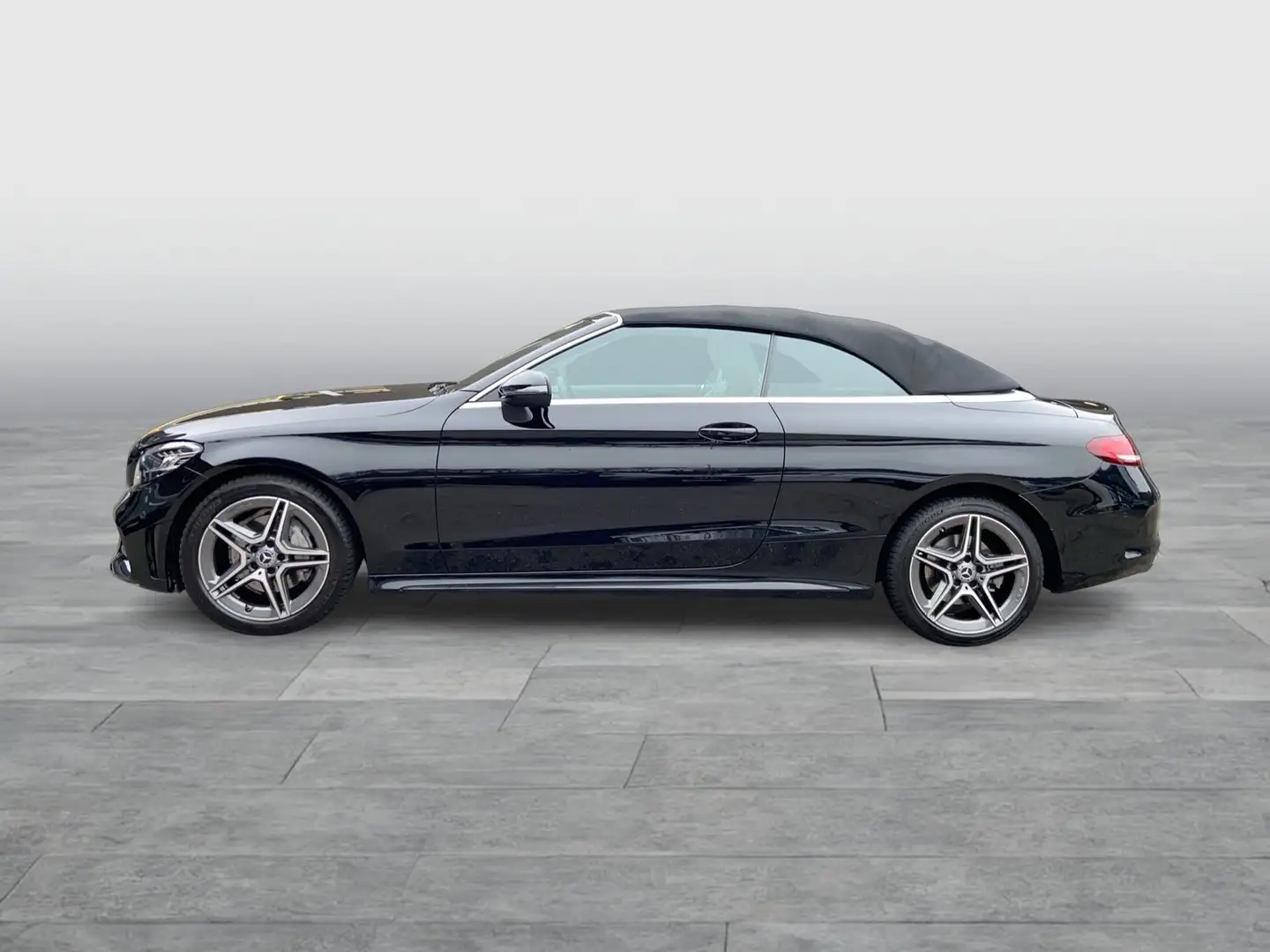 Mercedes-Benz C 180 -Klasse Cabrio C 180 Schwarz - 2