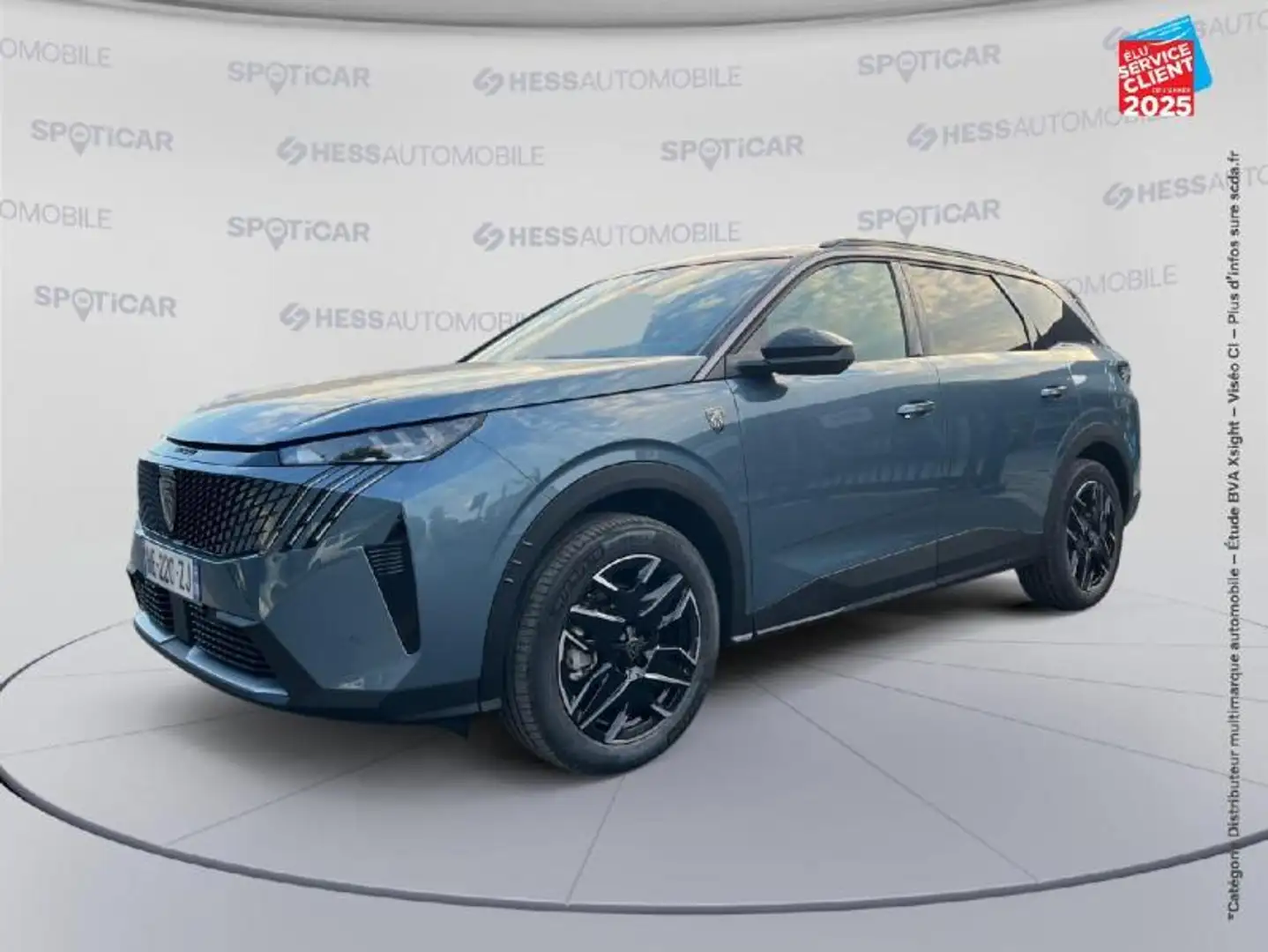 Peugeot 5008 Hybrid 145ch GT e-DCS6 Bleu - 1