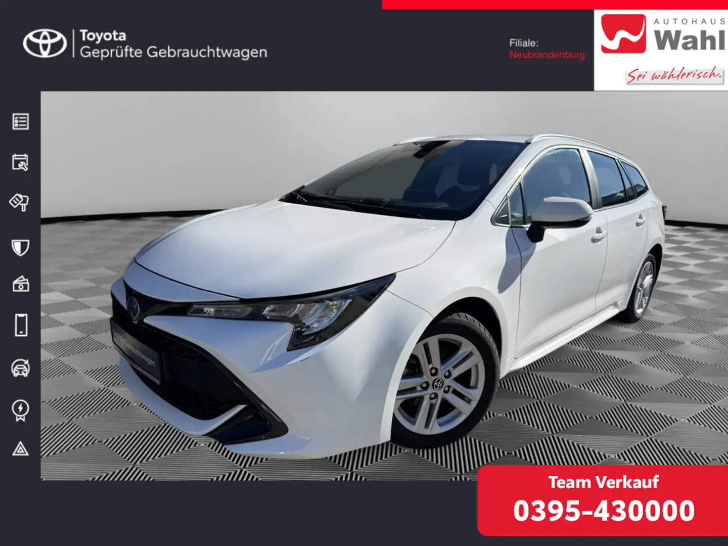 Toyota Corolla Touring Sports 1.8 Hybrid Business Edition Weiß - 1