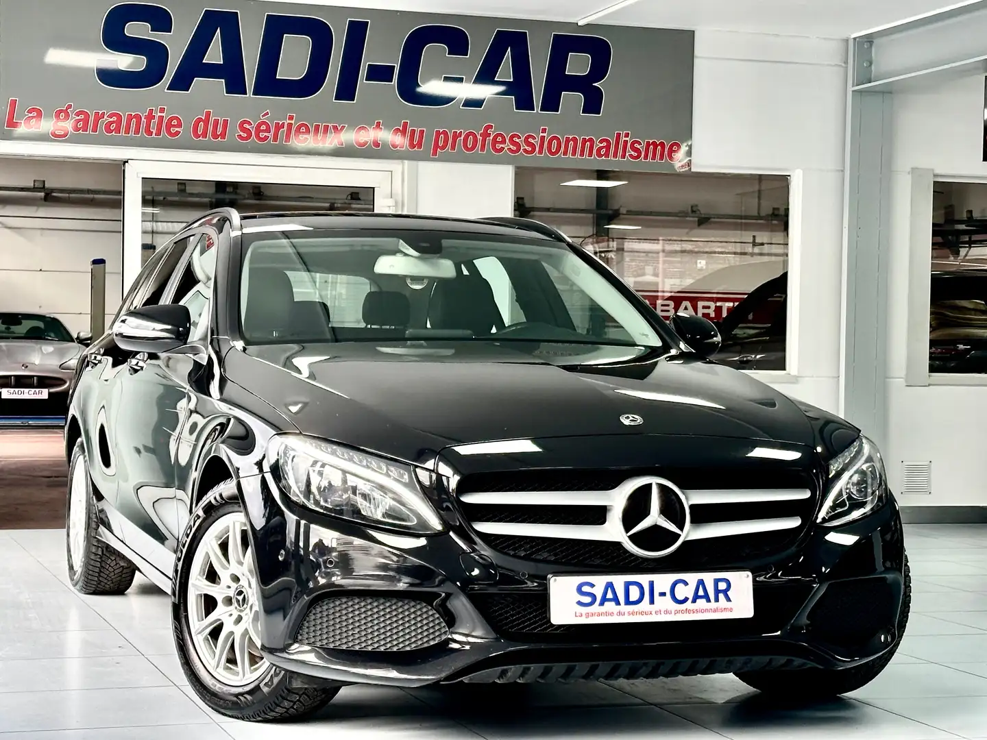 Mercedes-Benz C 200 d 136cv Break - BOITE AUTO Noir - 1