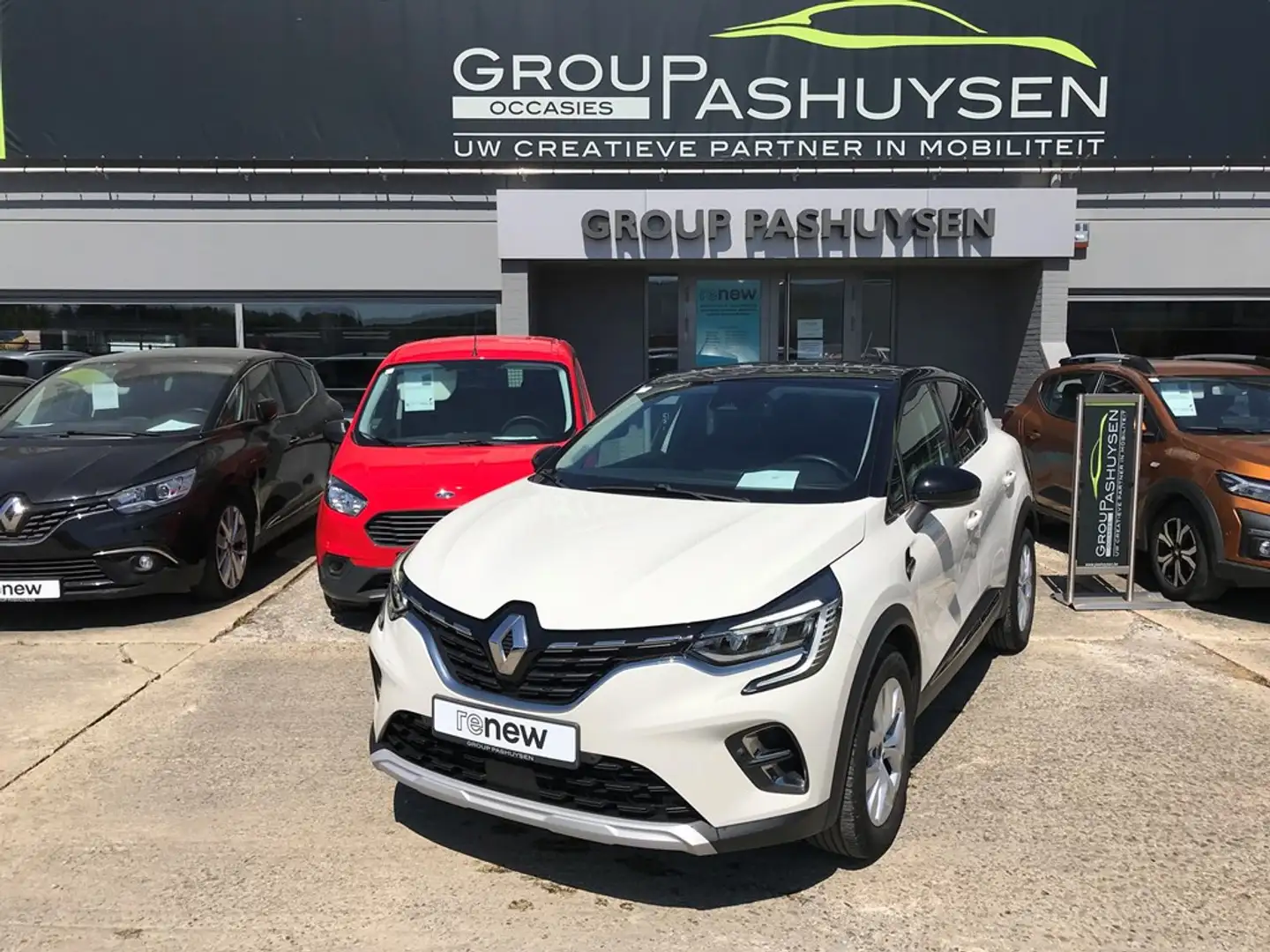 Renault Captur Intens 1.0TCe 100PK Blanc - 1