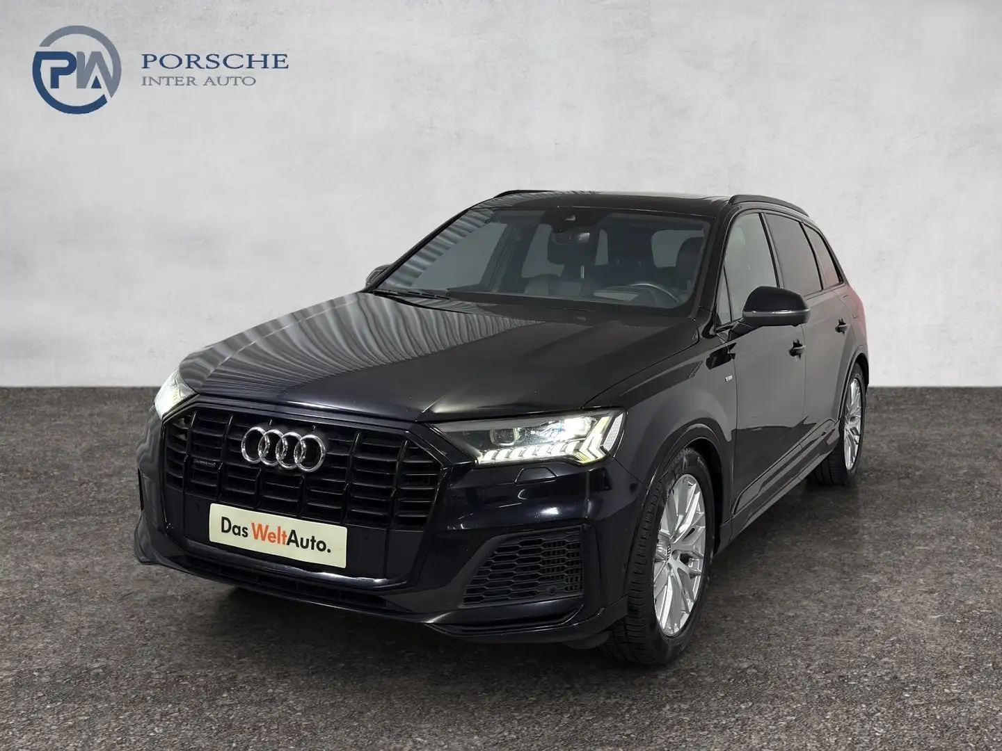 Audi Q7 60 TFSI e quattro S line Schwarz - 1