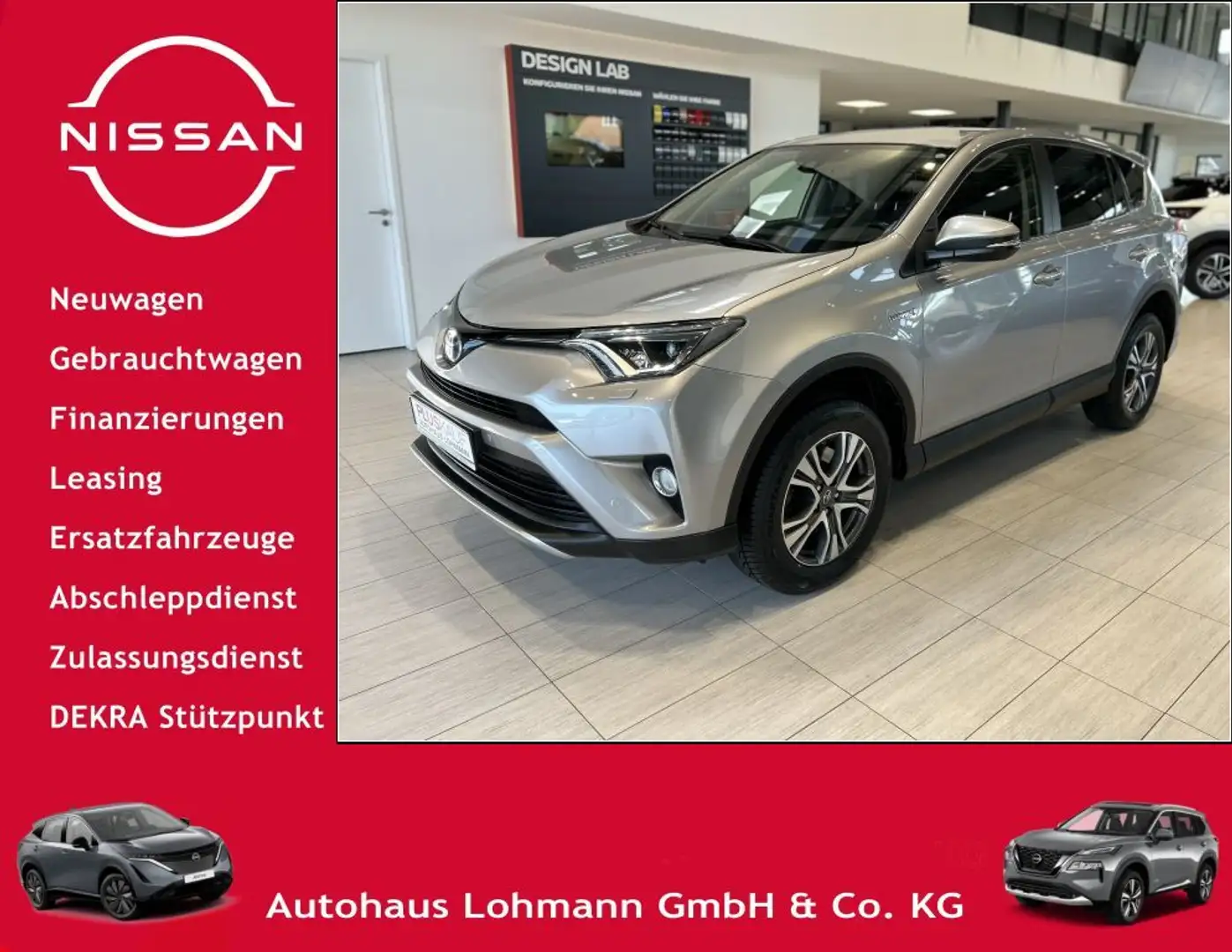 Toyota RAV 4 2.5 4x2 Hybrid Edition-S AHK Argent - 1