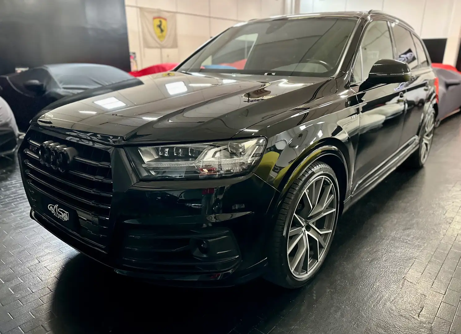 Audi SQ7 4.0 V8 tdi Business Plus quattro 7 P tiptronic S Schwarz - 2