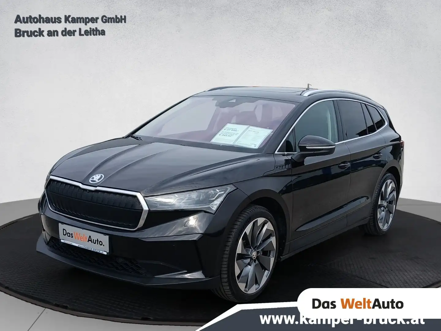 Skoda Enyaq 80 Schwarz - 1