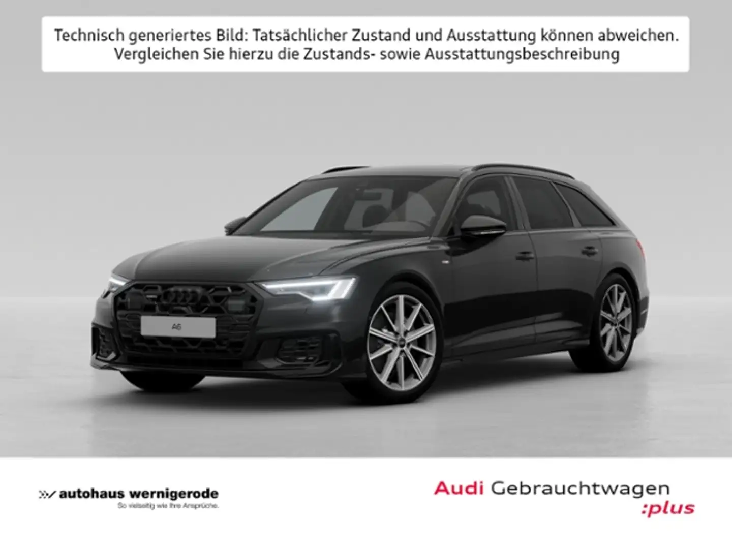 Audi A6 Avant S line 50TDI tiptronic quattro *AHK*LED*VC+ Noir - 1