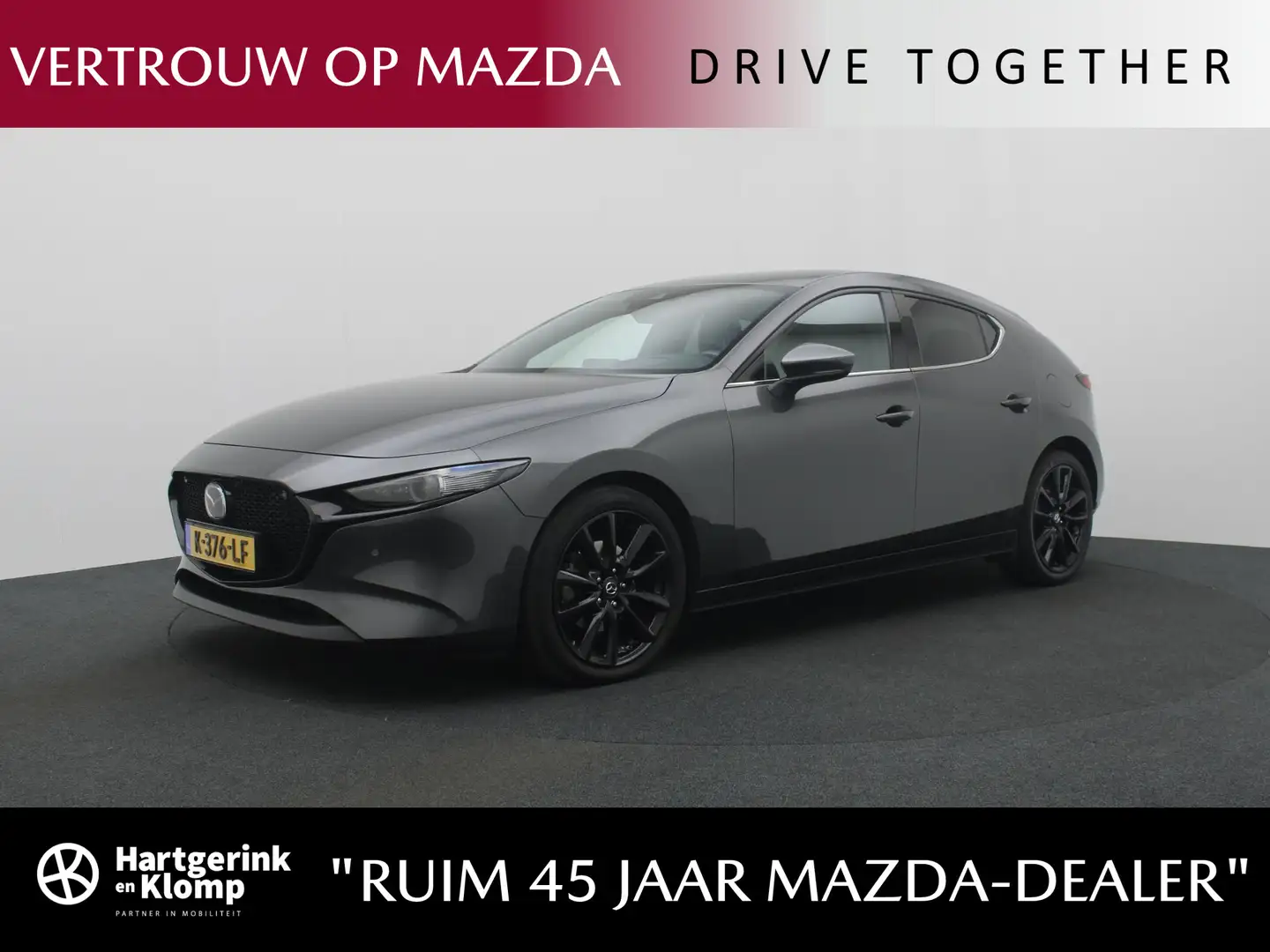 Mazda 3 2.0 e-SkyActiv-X Luxury automaat : dealer onderhou Grau - 1