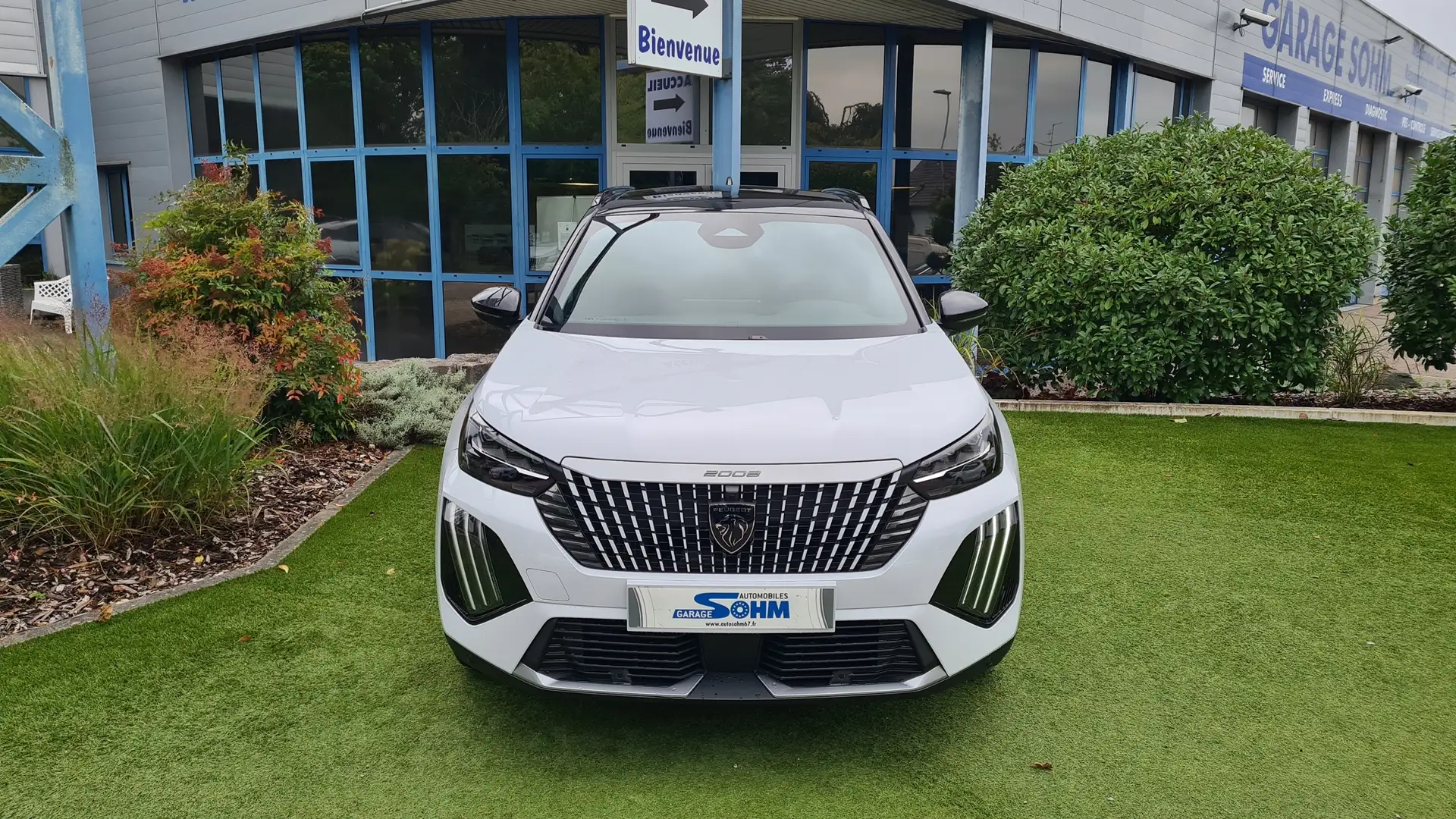 Peugeot 2008 1.2 HYBRID 145CH GT E-DCS6 Blanc - 2