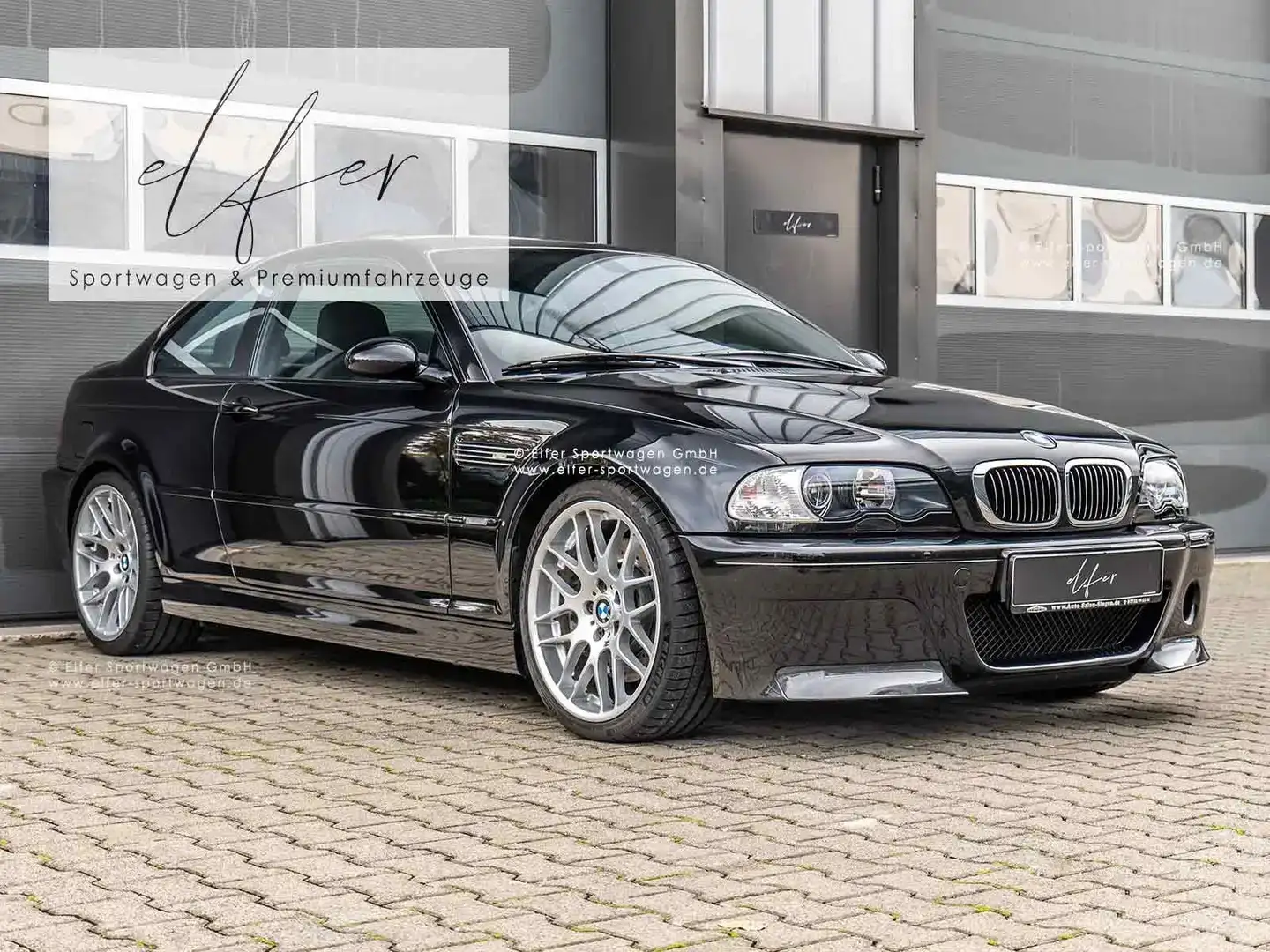 BMW M3 E46 CSL *1 of 1.383 * 19.246km * TOP CONDITION Schwarz - 1
