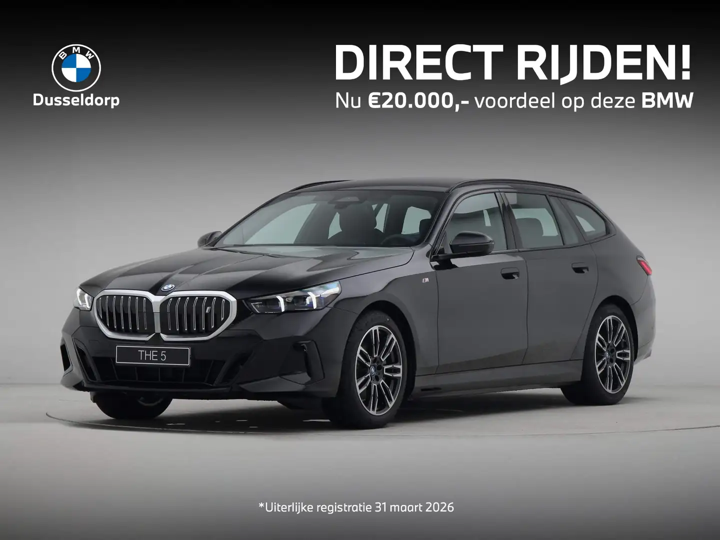 BMW i5 Touring eDrive40 M Sport Edition 84 kWh Schwarz - 1