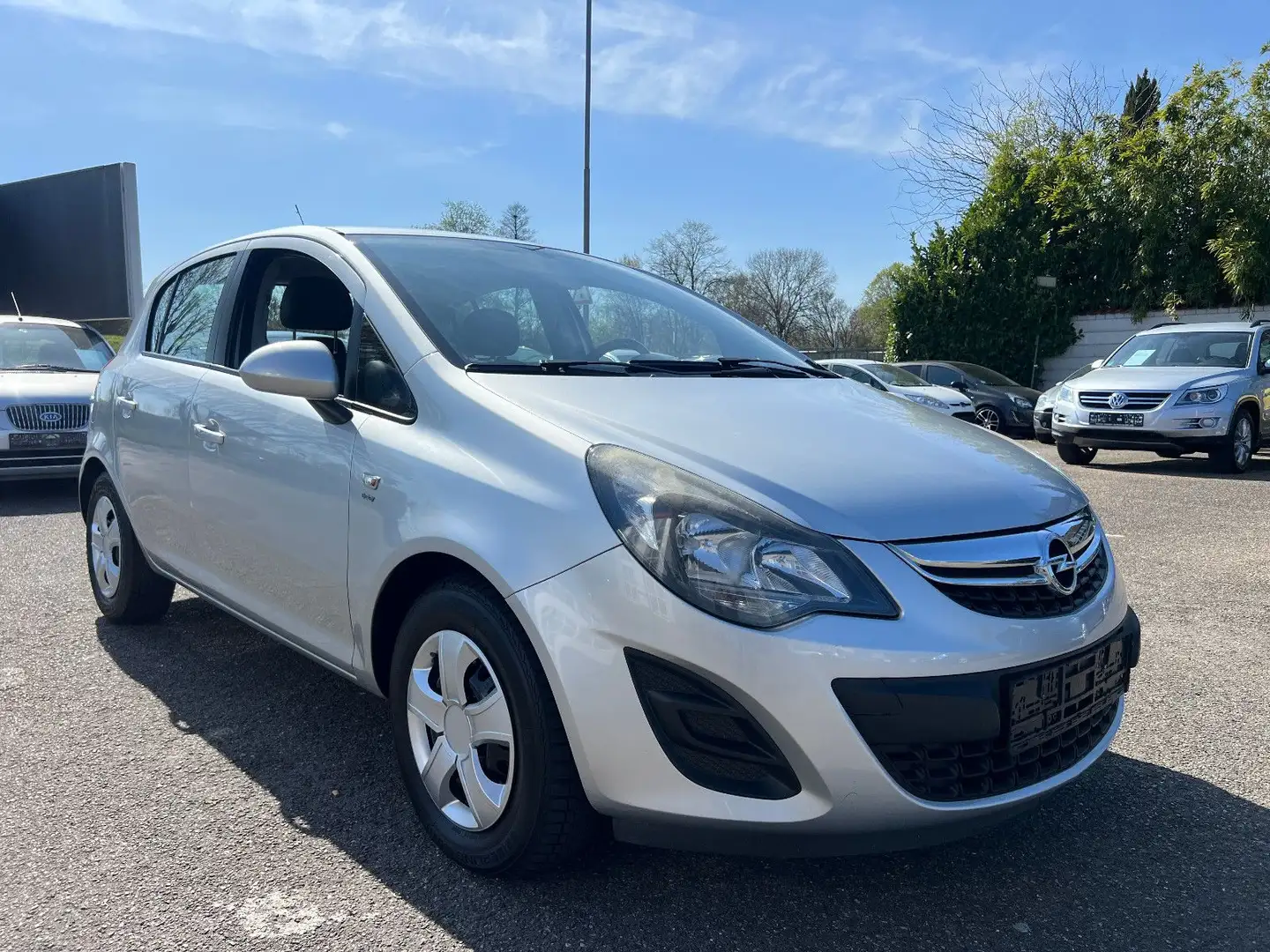 Opel Corsa D Energy 1,2L 69PS Klima TüvNeu Euro5 Zilver - 2