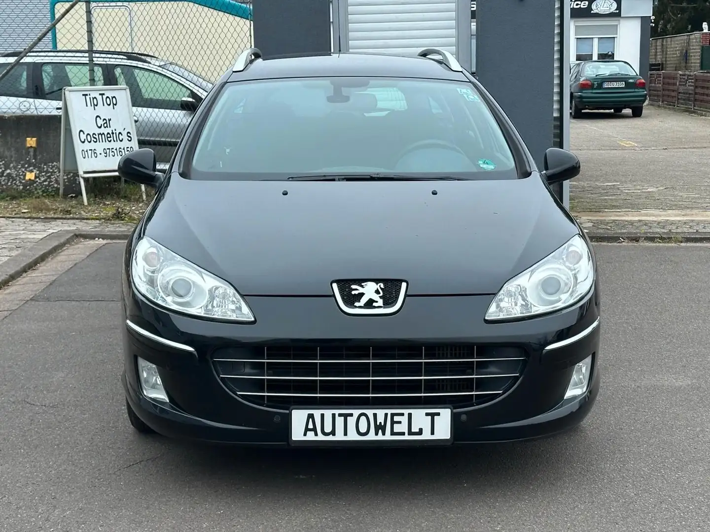 Peugeot 407 Sport 2,0 HDi 140 PS Klimaautomatik Panorama Schwarz - 2