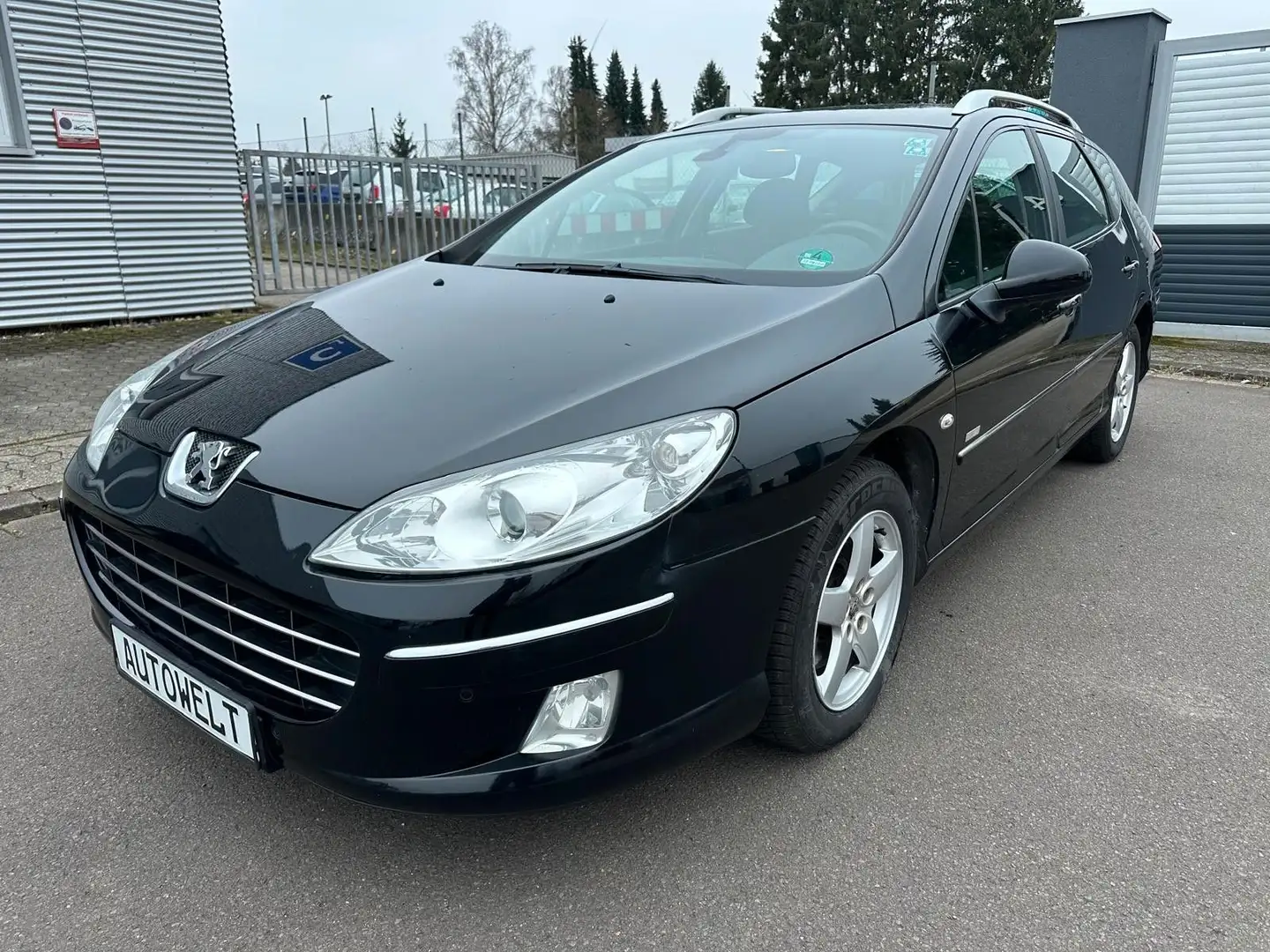 Peugeot 407 Sport 2,0 HDi 140 PS Klimaautomatik Panorama Schwarz - 1