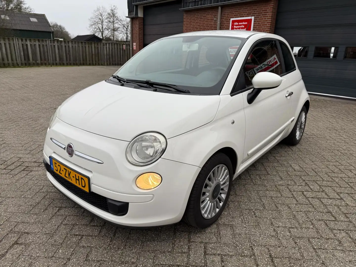 Fiat 500 1.2 Pop Airco Wit - 1