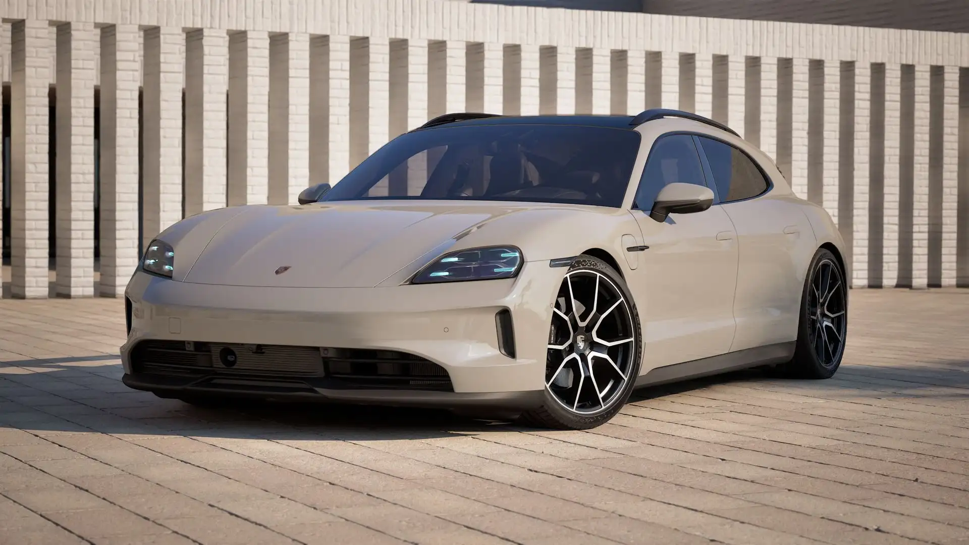 Porsche Taycan 4S Sport Turismo Facelift/105kWh/Crayon/NP173k/Top Grau - 1