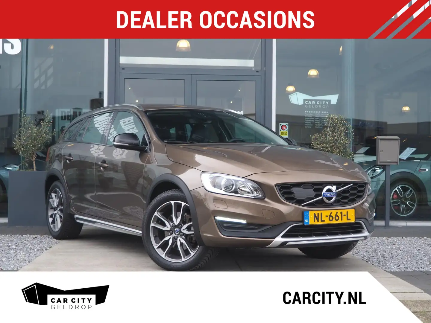 Volvo V60 Cross Country 2.0 T5 Nordic+ / Memory / Adaptive / Bliss / Camer Brązowy - 1