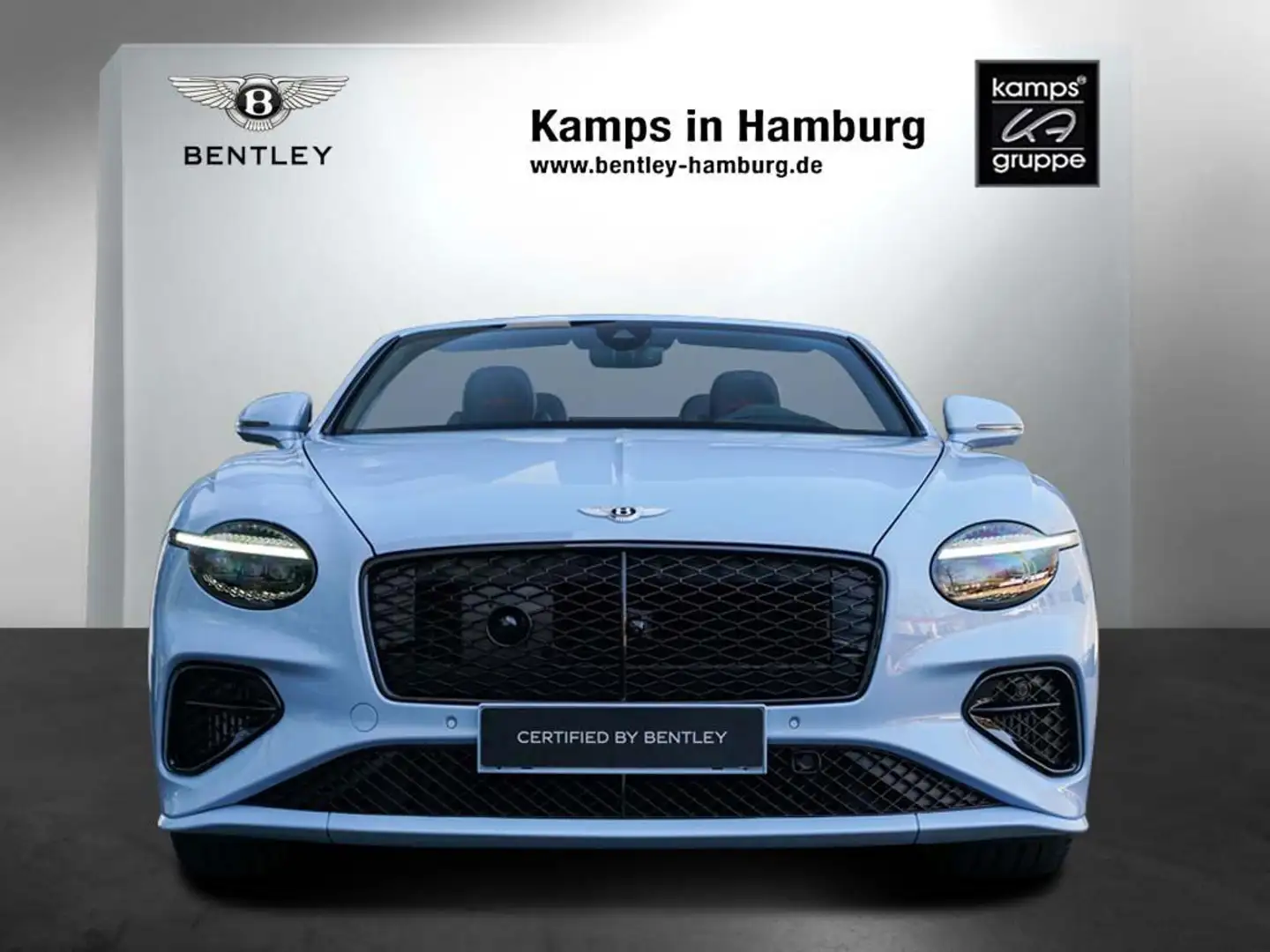 Bentley Continental GTC Speed 1Ed. *782 PS*V8Hybrid Blau - 2
