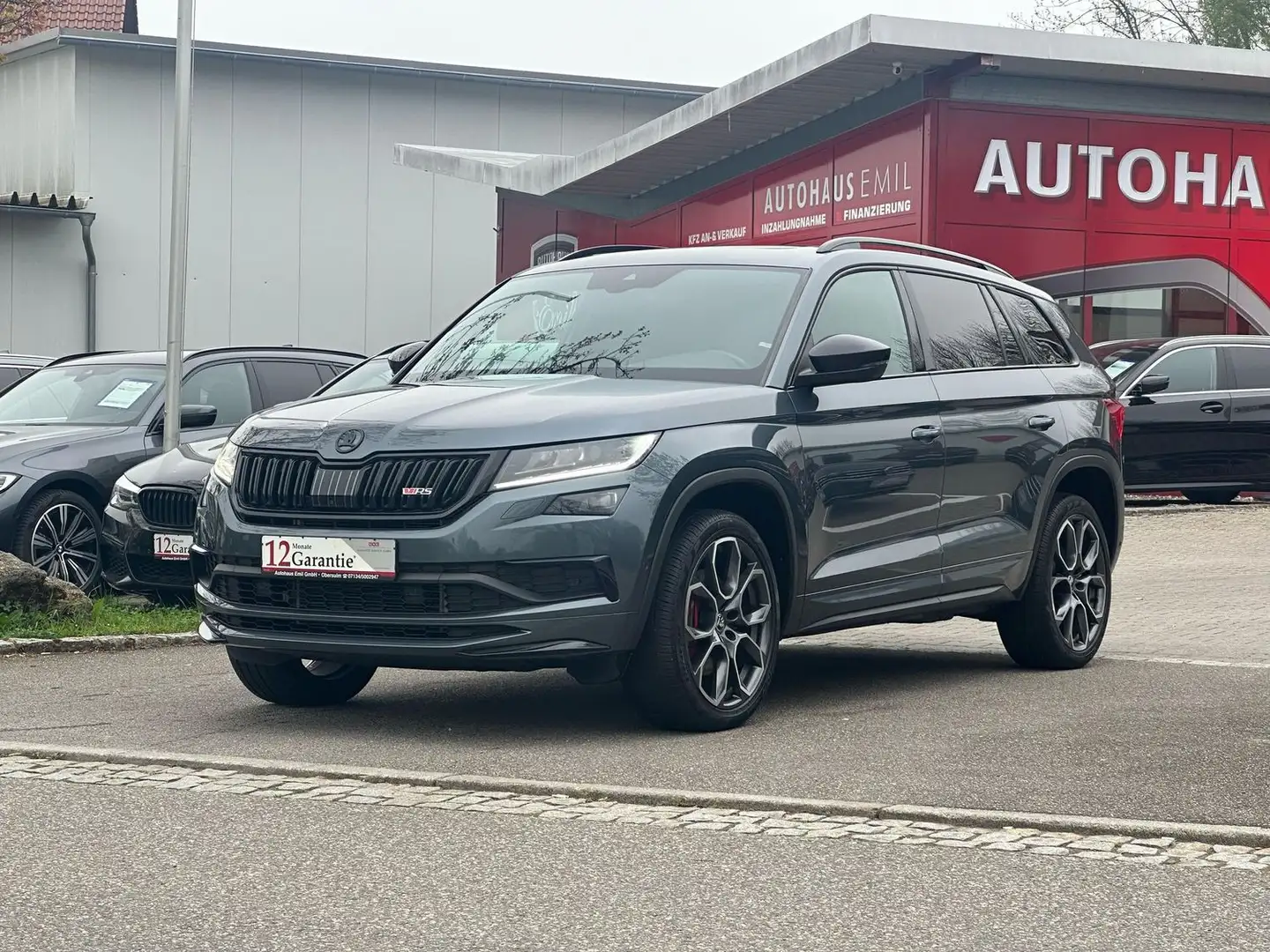 Skoda Kodiaq RS 4x4/Digitalcockpit/Rückfahrkamera/Panoramadach Gris - 1