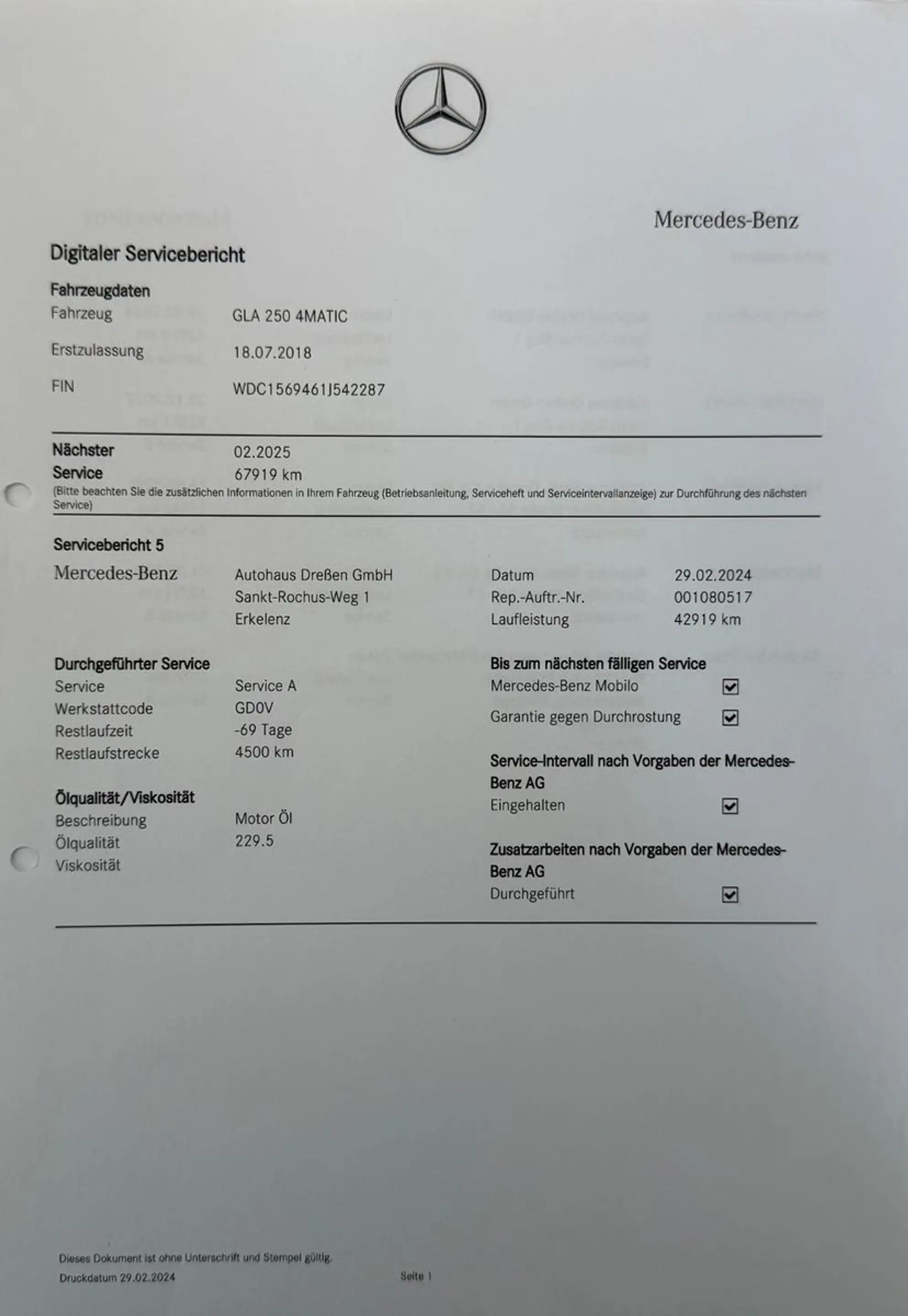Mercedes-Benz GLA 250 AUT AHK TEMP RKAM CarPlay TL SH USB BT — photo 13