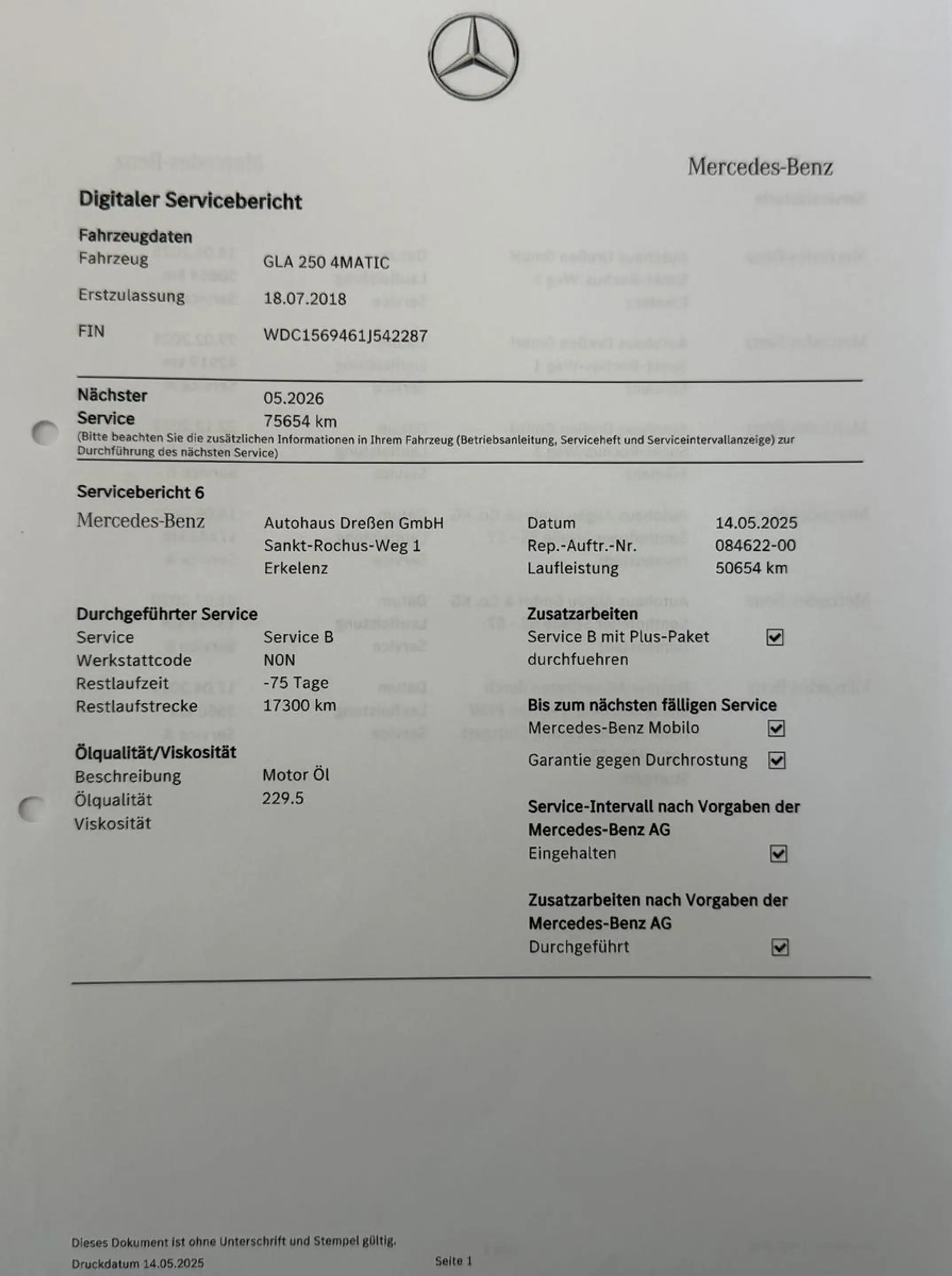 Mercedes-Benz GLA 250 AUT AHK TEMP RKAM CarPlay TL SH USB BT — photo 14