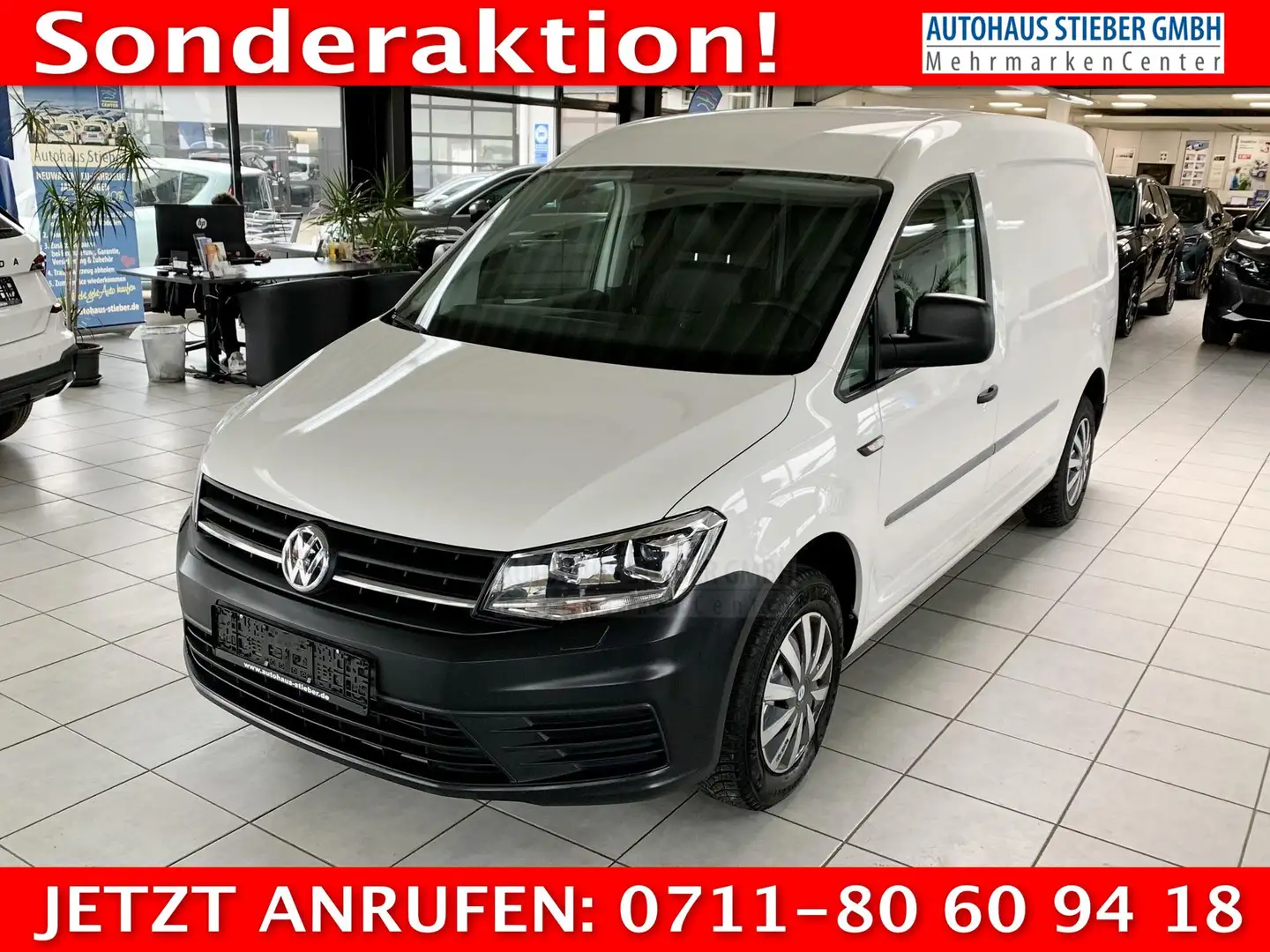 Volkswagen Caddy MAXI NAVI+BLUETOOTH+KLIMA 75 kW (102 PS), Schal... White - 1