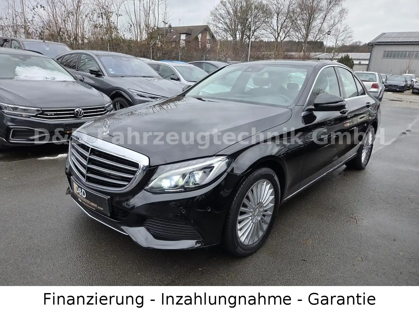 Mercedes-Benz C 200 d 7G|Exclusive|AHK|Burmester|Business+|LED| Schwarz - 2
