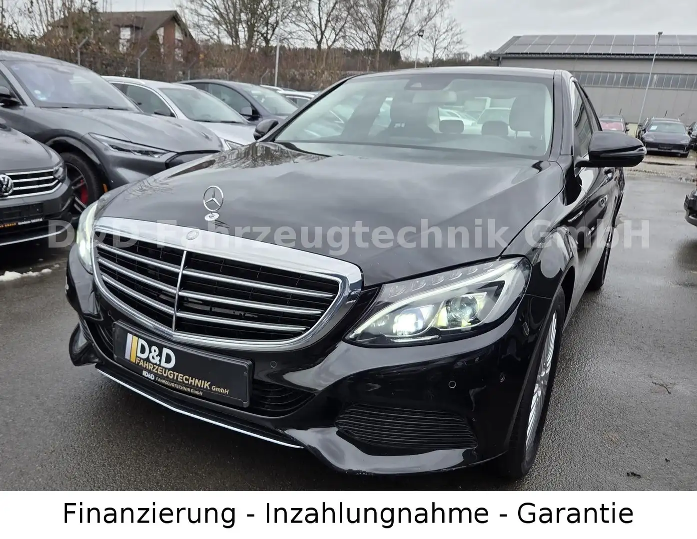 Mercedes-Benz C 200 d 7G|Exclusive|AHK|Burmester|Business+|LED| Schwarz - 1