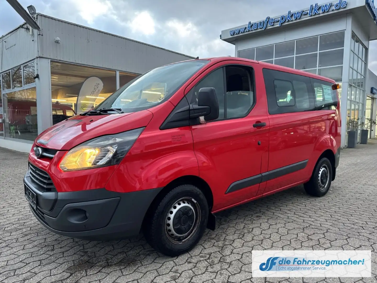 Ford Transit Custom Tourneo 300 L1  *2129*EXPORT Rouge - 2