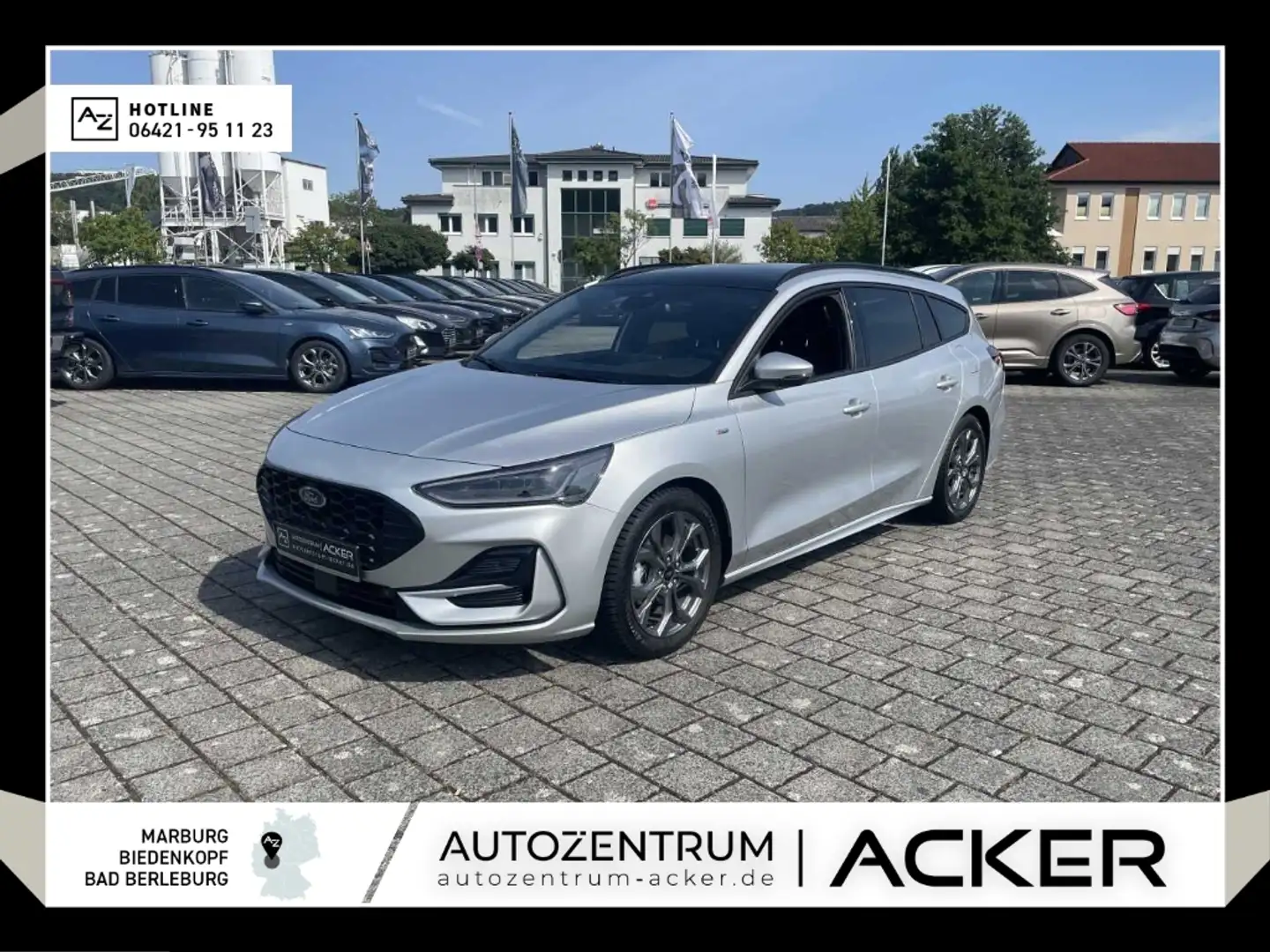 Ford Focus ST-Line X Turnier AT7 PANO aAHK -42%* Silber - 1