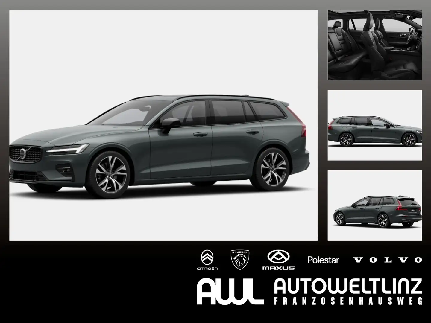 Volvo V60 Kombi B4 (Benzin) Ultra Dark ACC+LED+Navi+SD - 1