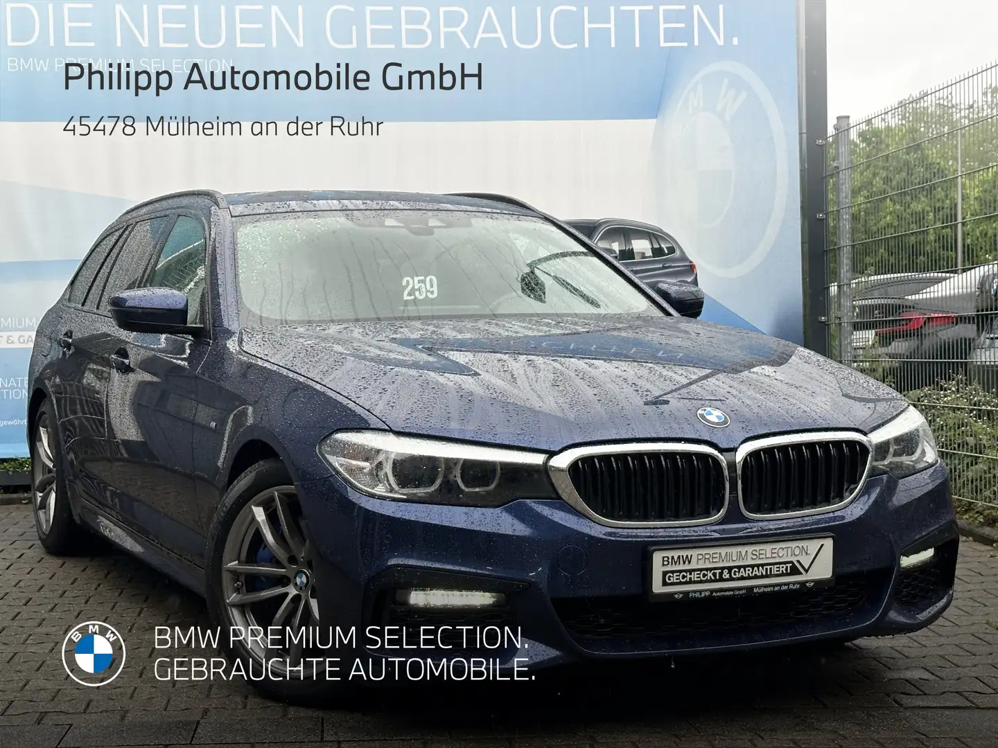 BMW 530 d M Sportpaket WLAN Standhzg LED AHK Blue - 2