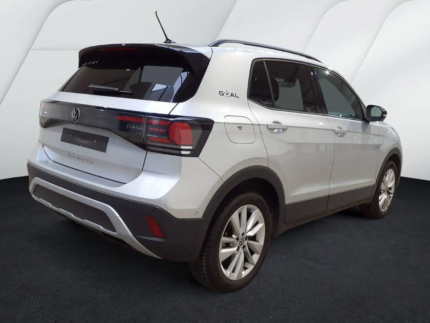Volkswagen T-Cross GOAL 1.0 TSI DSG LED NAVI AHK EPH SHZ Silber - 2