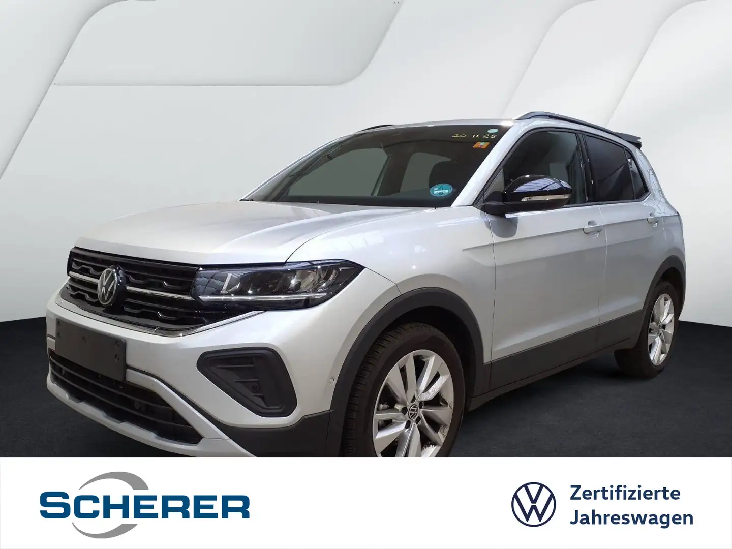Volkswagen T-Cross GOAL 1.0 TSI DSG LED NAVI AHK EPH SHZ Silber - 1
