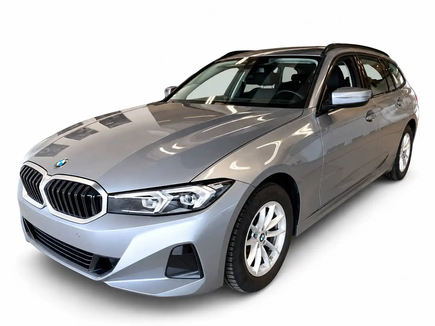 BMW 318 318d Touring Aut.FACELIFT*SKYSCRAPER*CURVED*LEDER*LED SCHEINWERFER*SHADOW LINE*SPORSITZE-SENSATEC*MEGAPREIS* Grau - 1