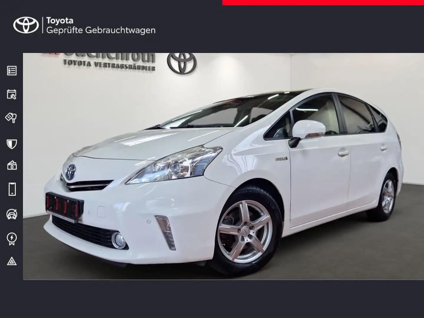 Toyota Prius+ 7-Sitzer+Leder+Pano+Winterräder Blanco - 1