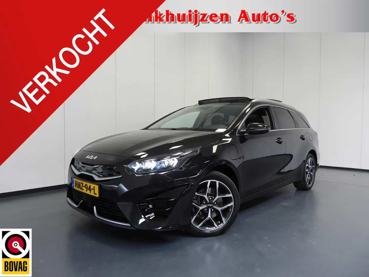 Kia Ceed SW / cee'd SW Sportswagon 1.6 GDI PHEV Plug-In ExecutiveLine LEE Zwart - 1