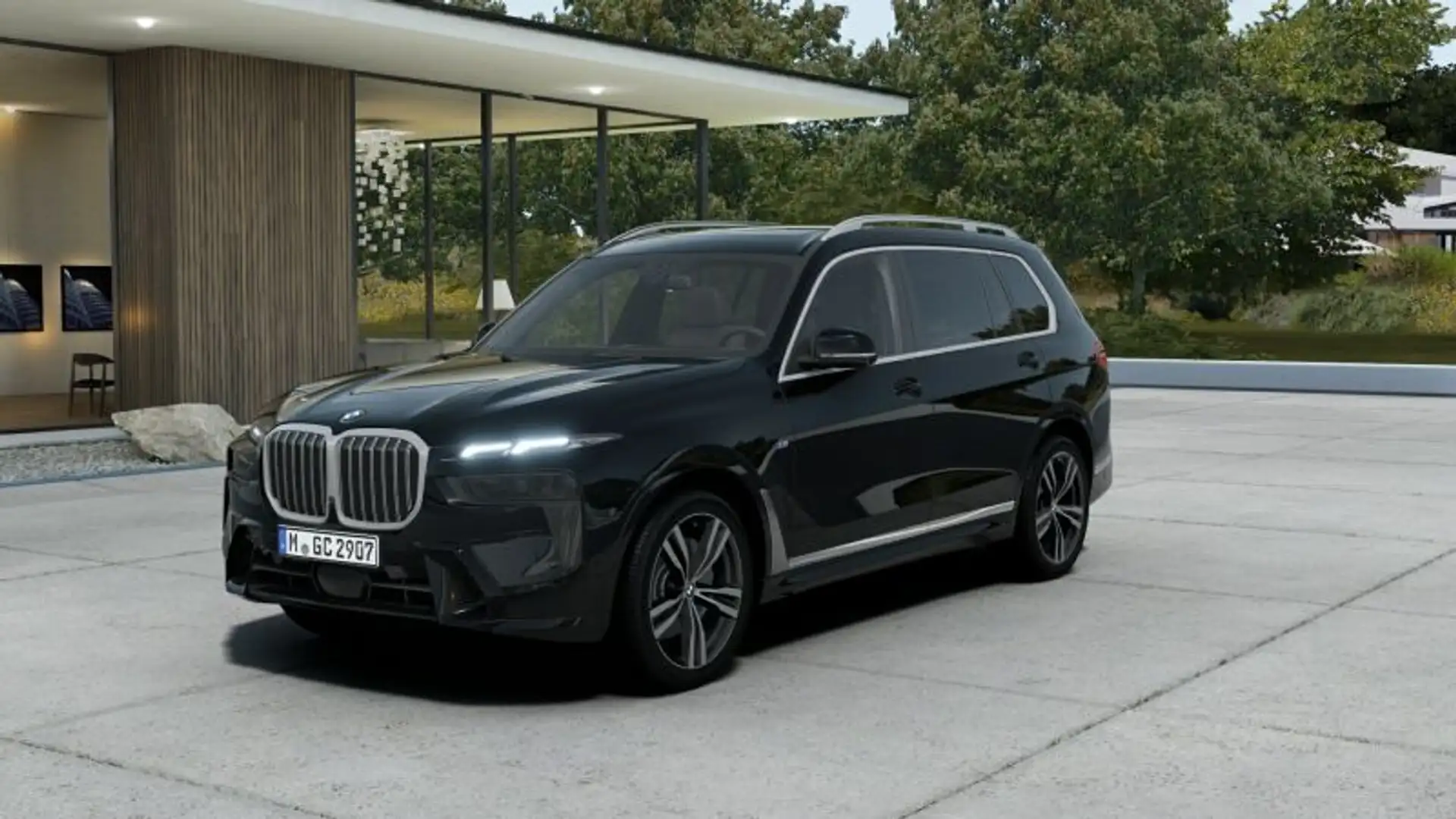 BMW X7 xDrive40d M Sportpaket 7 Sitzer. Top Ausstatt Schwarz - 2