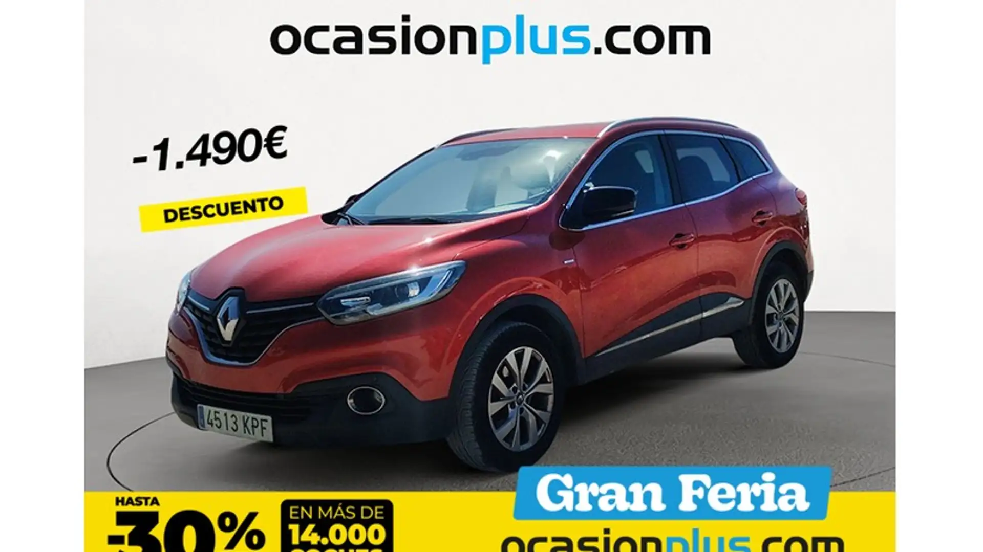 Renault Kadjar 1.5dCi Energy Limited 81kW Rouge - 1