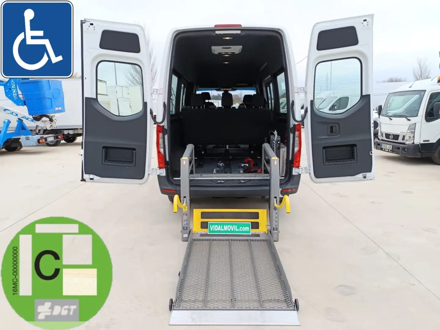 Mercedes-Benz Sprinter Combi 314CDI Medio T.E Weiß - 1