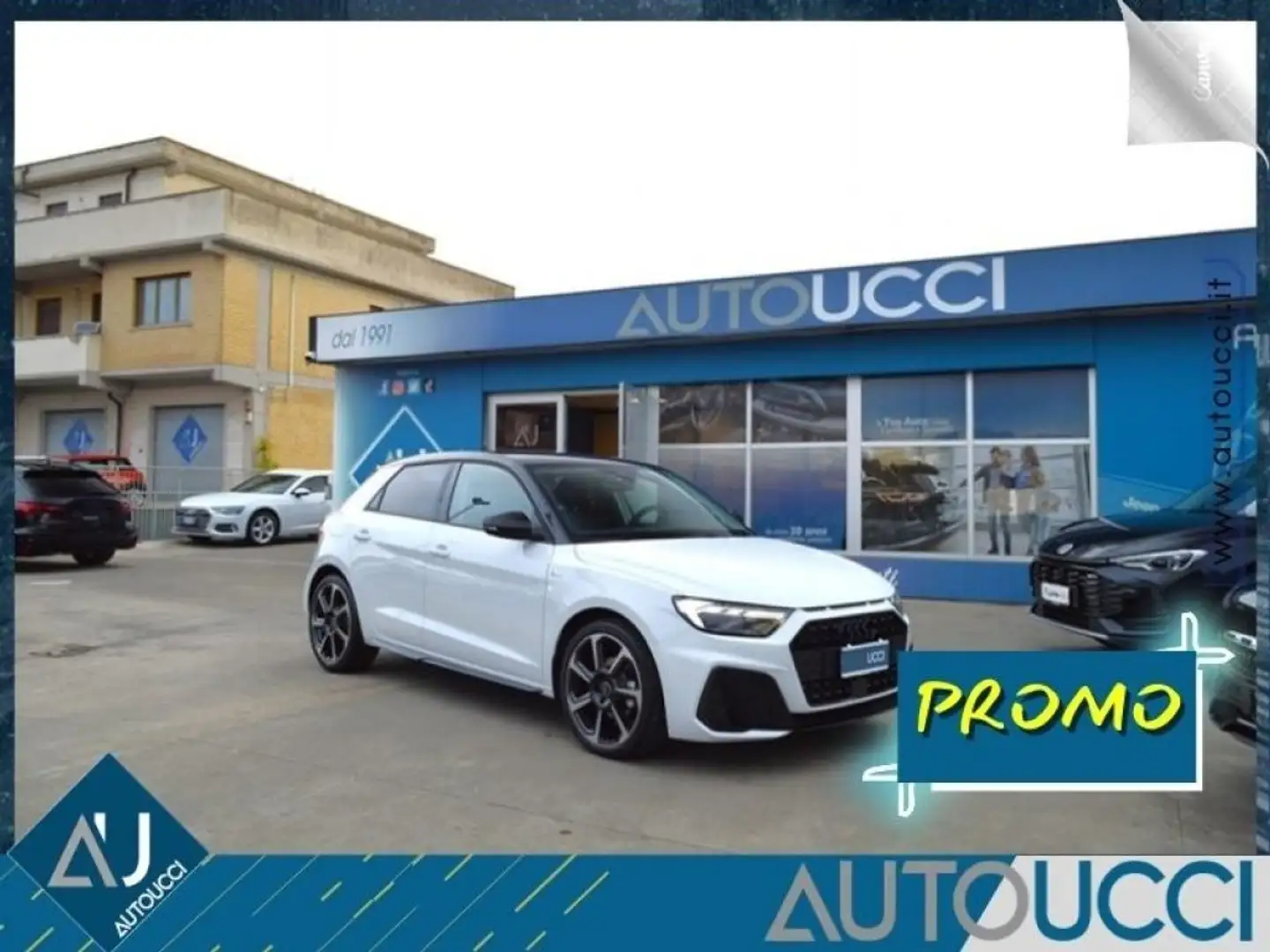 Audi A1 SPB 30 TFSI S tronic S line edition 115 CV Weiß - 1