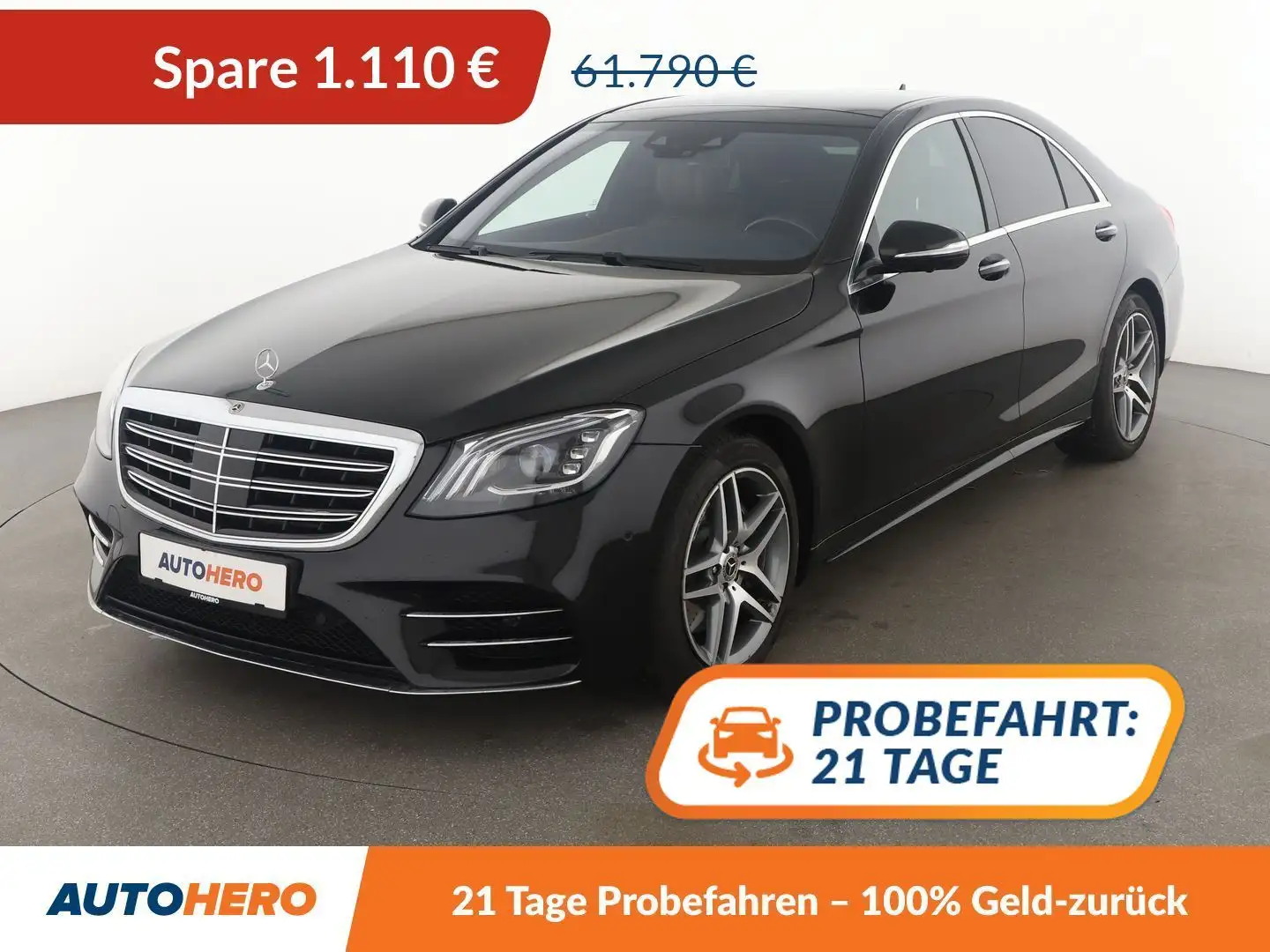Mercedes-Benz S 350 S 350 d 4Matic AMG Line ut.*NAVI*HUD*LED* Schwarz - 1