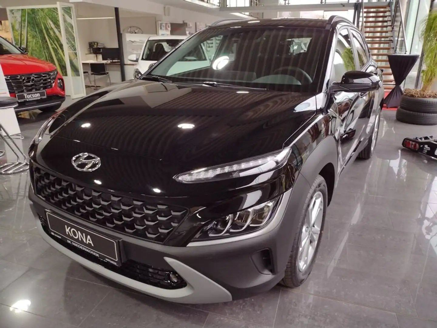 Hyundai KONA 1,0 T-GDi 48V 2WD Trend Line Schwarz - 2