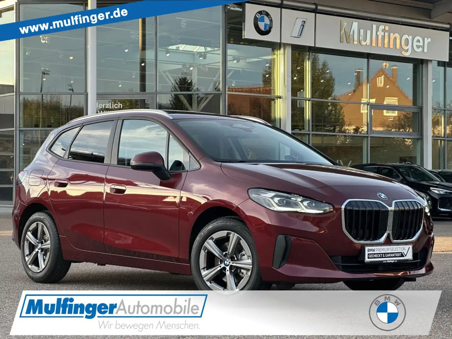 BMW 220 i ActiveT. HUD PanoDach SurView.LiveProf.AHK Rouge - 1