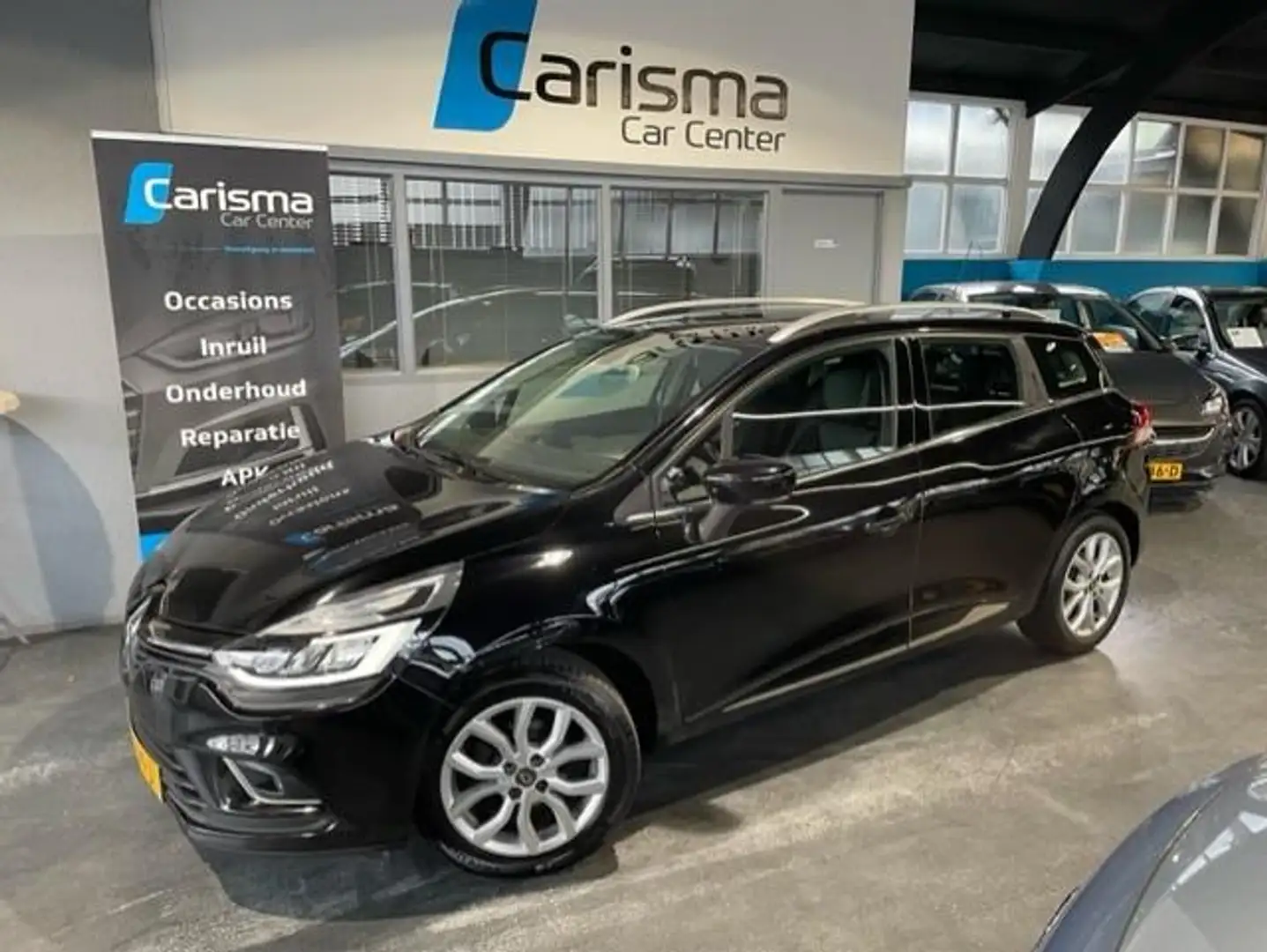 Renault Clio Estate 0.9 TCe Intens|Navi|Cruise|Leder|PDC Zwart - 2